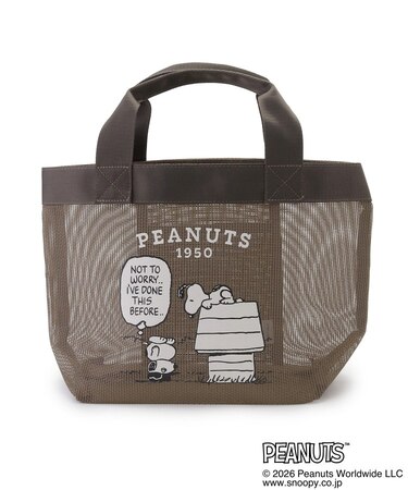 SNOOPY メッシュトート