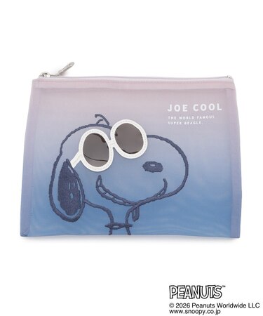 SNOOPY メッシュフラットポーチ