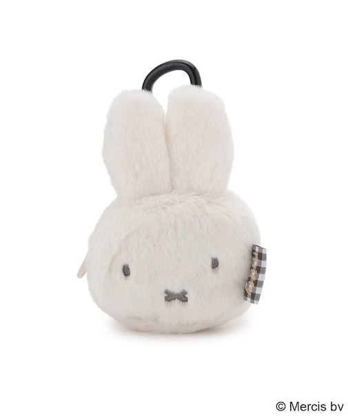 Dick Bruna miffy カラビナ付きミニポーチ ふわふわ