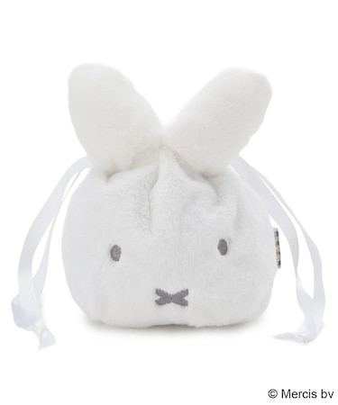Dick Bruna miffy まんまる巾着 ふわふわ