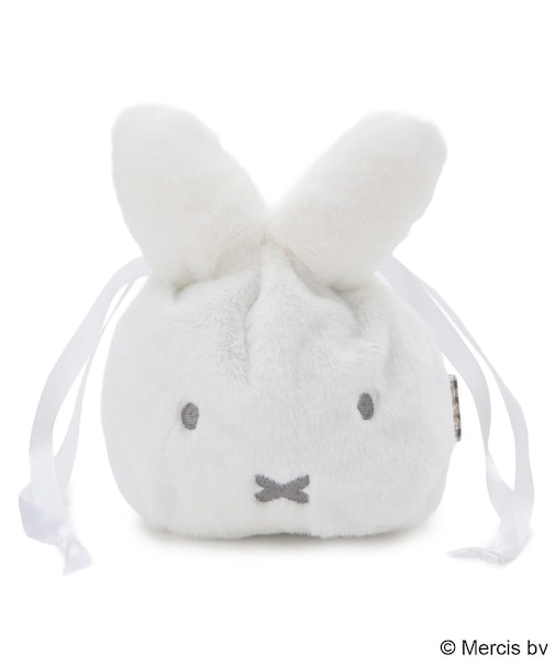Dick Bruna miffy まんまる巾着 ふわふわ