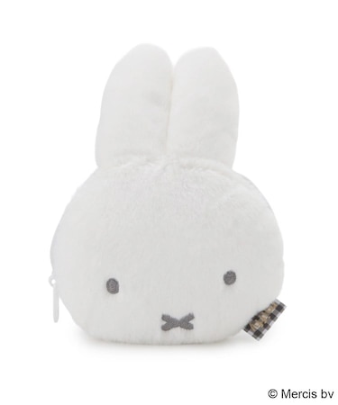 Dick Bruna miffy ミミ付きポーチ ふわふわ
