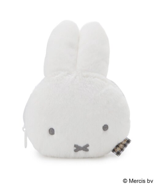 Dick Bruna miffy ミミ付きポーチ ふわふわ