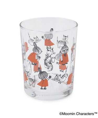 MOOMIN ガラスタンブラー ネコ 220ml