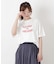 コットン ワイドプリント Tシャツ B