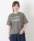 コットン ワイドプリント Tシャツ B