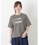 コットン ワイドプリント Tシャツ B