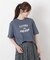 コットン ワイドプリント Tシャツ B