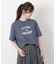 コットン ワイドプリント Tシャツ B
