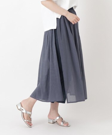 リゾート パンツ付スカート