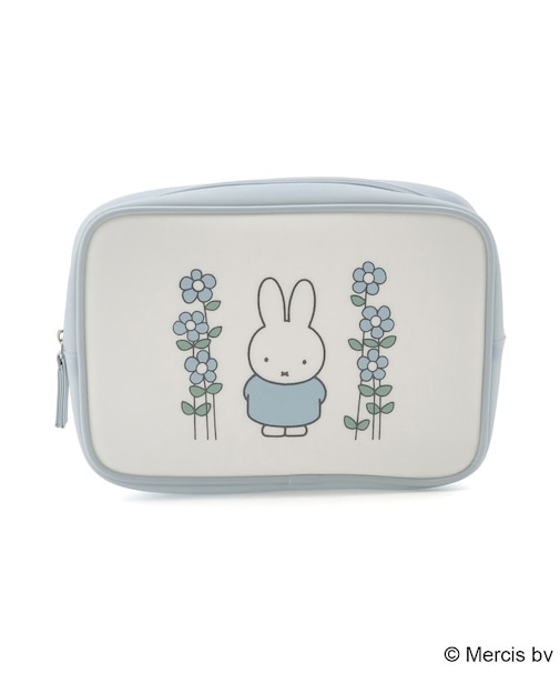 Dick Bruna miffy スクエアポーチ MILKY PVC