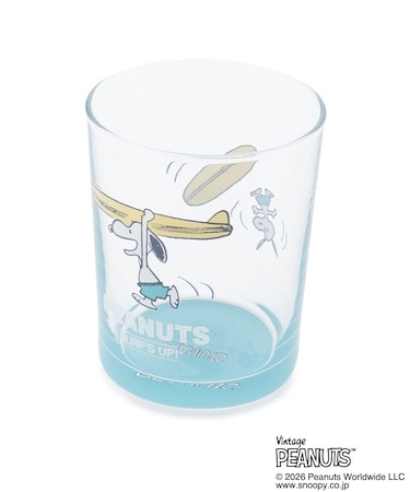 ◆SNOOPY ガラスタンブラー 220ml