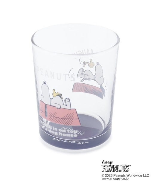◆SNOOPY ガラスタンブラー 220ml