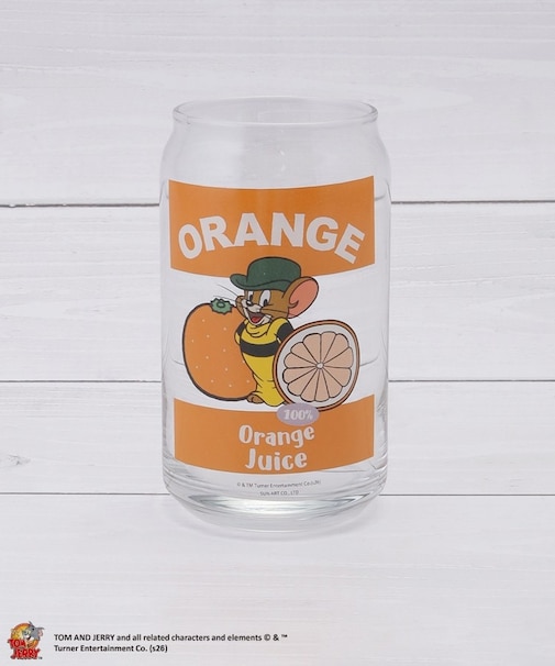 【先行販売】トムとジェリー 缶型グラス 360ml