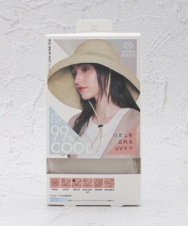 【UV】SunBlockLAB BEAUTY ビッグブリムハット