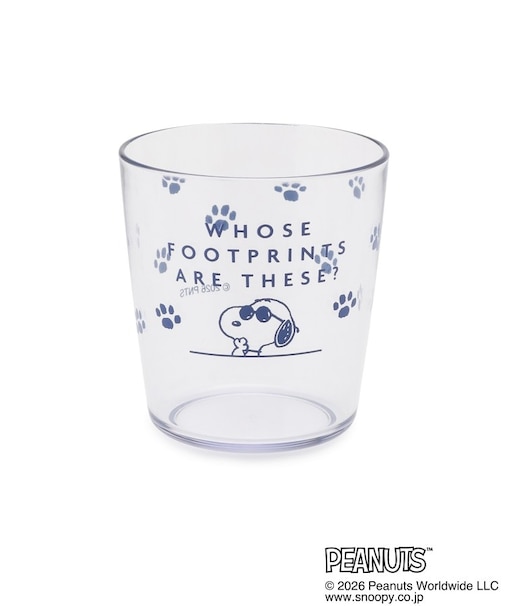 SNOOPY クリアフリーカップ