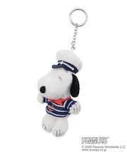 SNOOPY プチふわキーチェーンマスコット スヌーピー