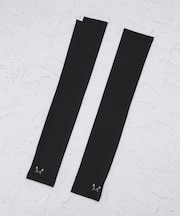 【ワンズテラスオリジナル/ひんやり/UV】UV接触冷感 猫刺繍アームカバー 指無