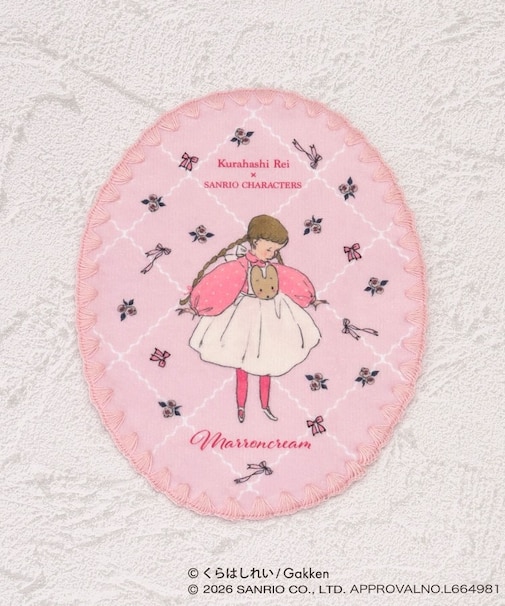 くらはしれい×サンリオキャラクターズ ダイカットハンカチ