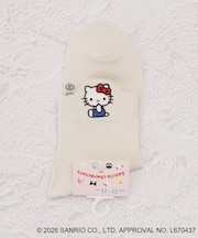 ◆ハローキティ 飛出し刺繍ソックス