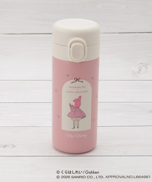 くらはしれい×サンリオキャラクターズ ステンレスボトル 350ml