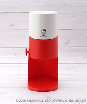 ハローキティ 電動ふわふわとろ雪かき氷器
