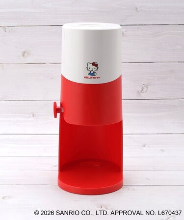 ハローキティ 電動ふわふわとろ雪かき氷器