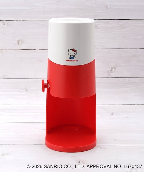ハローキティ 電動ふわふわとろ雪かき氷器