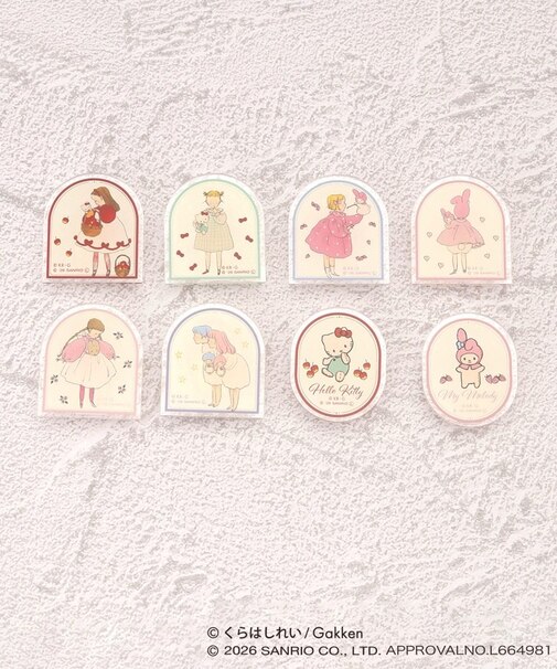 ◆【先行販売】くらはしれい×サンリオキャラクターズ シークレットクリップ