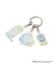 ◆MOOMIN 3連アクリルキーホルダー