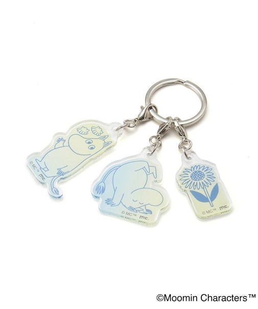 ◆MOOMIN 3連アクリルキーホルダー