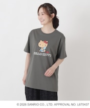【ワンズテラス限定】ハローキティ 半袖Tシャツ 日焼け
