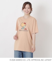 【ワンズテラス限定】ハローキティ 半袖Tシャツ 日焼け