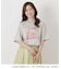 【ワンズテラス限定】ハローキティ 半袖Tシャツ お座り
