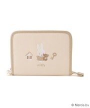 Dick Bruna miffy マルチミニポーチ ゴールド