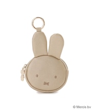 Dick Bruna miffy フェイスミニポーチ ゴールド
