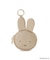 Dick Bruna miffy フェイスミニポーチ ゴールド