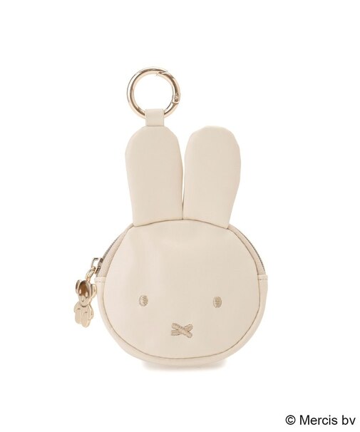 Dick Bruna miffy フェイスミニポーチ ゴールド