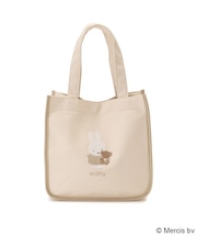 Dick Bruna miffy スクエアトートバッグ ゴールド