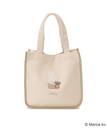 Dick Bruna miffy スクエアトートバッグ ゴールド