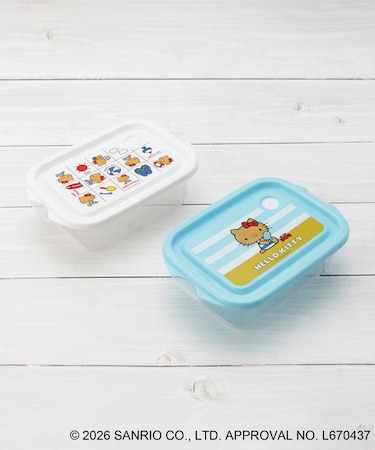 【ワンズテラス限定】ハローキティ シールボックス 2P 日焼け 500ml