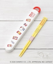 ◆【先行販売】ハローキティ スライド箸&箸箱セット