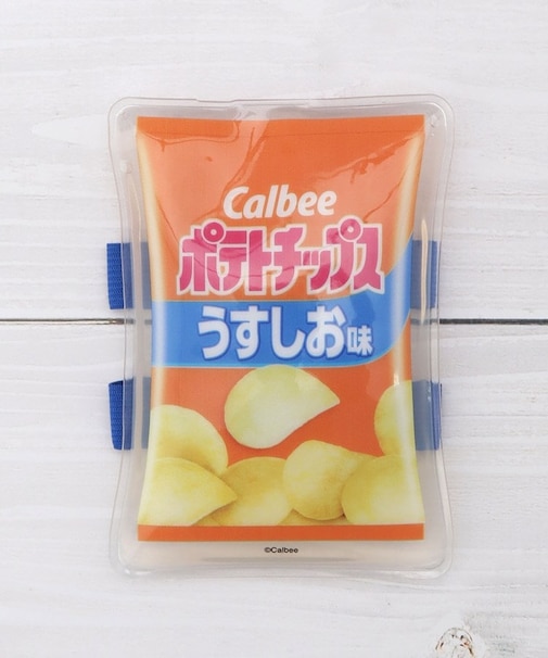 ◆ベルト付き 保冷剤 ポテチうすしお味