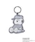 ◆SNOOPY アクリルキーホルダー Tシャツ