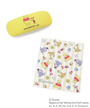 【先行販売】ディズニー 『くまのプーさん』 クロス付メガネケース CAFE