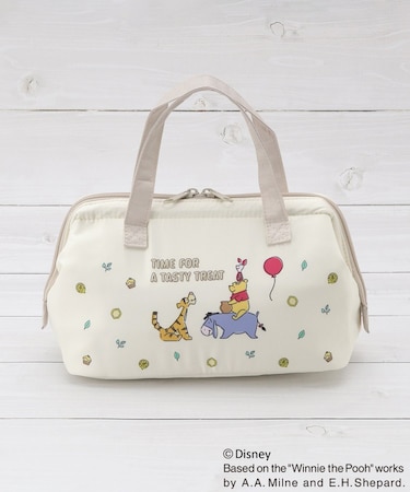 【先行販売】ディズニー 『くまのプーさん』 がま口型ランチバッグ CAFE