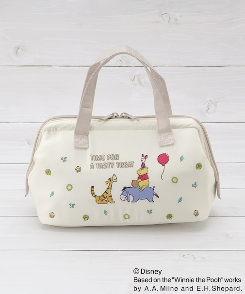 【先行販売】ディズニー 『くまのプーさん』 がま口型ランチバッグ CAFE