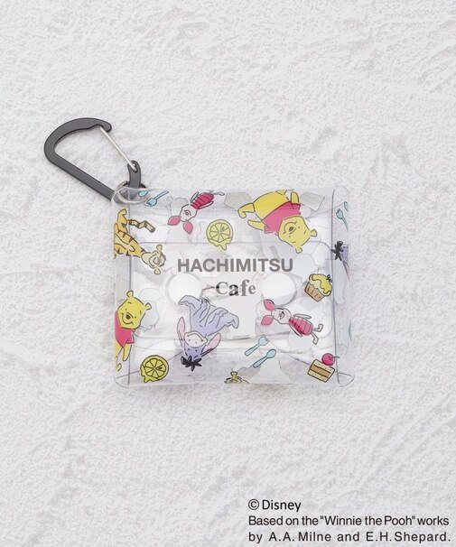 ◆【先行販売】ディズニー 『くまのプーさん』 クリアマルチケース SS CAFE