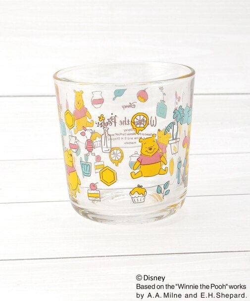 【先行販売】ディズニー 『くまのプーさん』 グラス CAFE 240ml