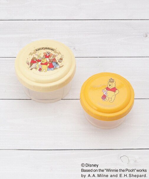 【先行販売】ディズニー 『くまのプーさん』 フードコンテナ S/M 100周年